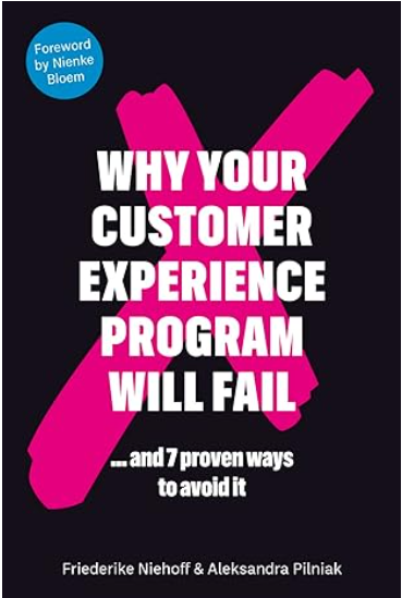 CX Book - Why your customer experience program will fail